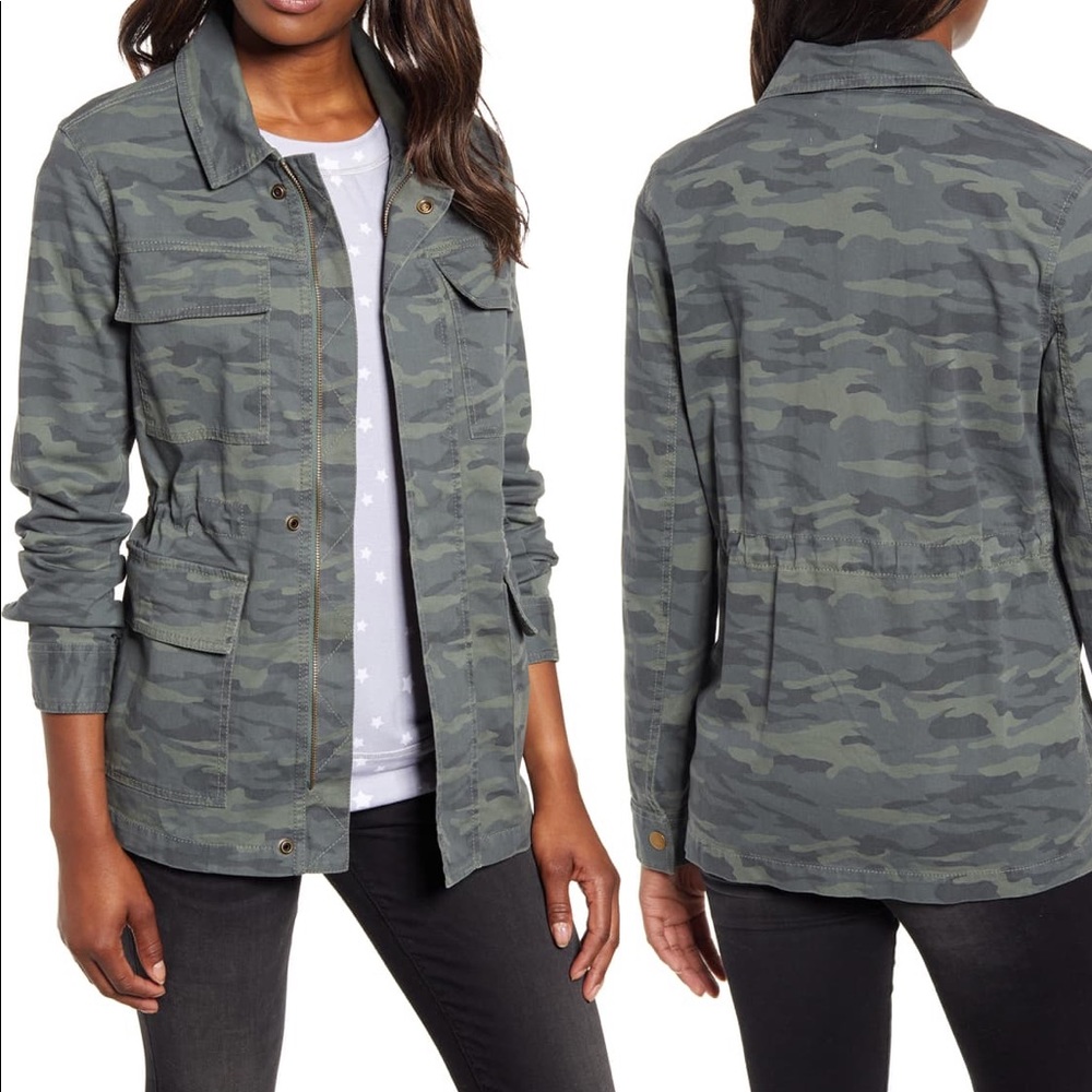 Caslon Camo Utility Jacket